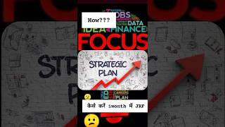 STRATEGIC PLAN JRF geography ugcnet ugcnet2024 phd haryana viralvideo gk like [upl. by Katrine817]