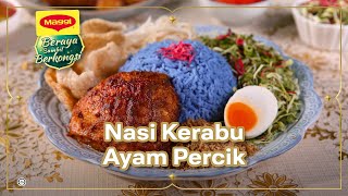 Nasi Kerabu Ayam Percik [upl. by Savvas364]