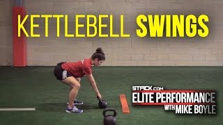 How to Properly Perform and Teach the Kettlebell Swing Featuring Mike Boyle [upl. by Liss319]