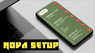 Nova launcher। Best Nova Launcher Setup 2021🔥🔥Ep22 [upl. by Eduino]