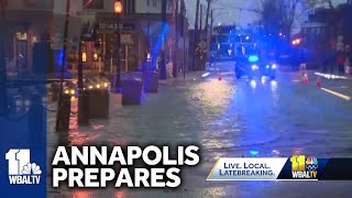 Annapolis businesses prepare for more flooding [upl. by Peterson]