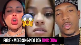 LA MAMI JORDAN MUESTRA VIDEO SING4NDO CON TOXIC CROW😲 SE DESAHOGA CON LA INSUPERABLE [upl. by Aislehc]