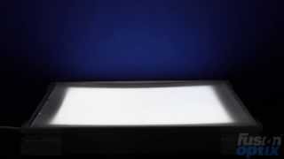 Fusion Optix PC8080 Polycarbonate Diffuser Sheet Demo [upl. by Alauqahs]