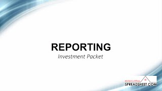 Investment Packet [upl. by Ahsinrats]