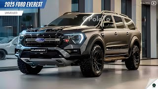 2025 Ford Everest Unveiled  a bigger tougher and stronger vehicle [upl. by Lilahk]