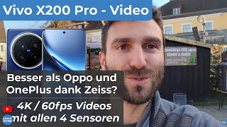 Vivo X200 Pro Video Test [upl. by Epoh]