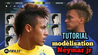 FIFA 23FC 24TUTORIELComment modéliser NEYMAR JR ❤ SUR FIFA 23 CLUB PRO [upl. by Otha7]