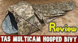 Review  TAS Hooped Bivy  Bivvy [upl. by Ttimme932]