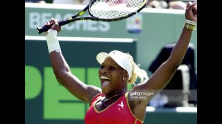 Serena Williams v Jennifer Capriati  Miami 2002 Final Highlights [upl. by Bald]