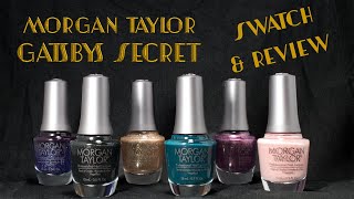 Gatsbys Secret by Morgan Taylor  Live swatch amp review [upl. by Leiva]