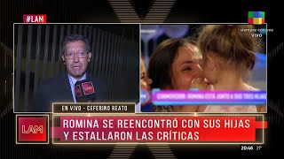 🎙️ Ceferino Reato quotRomina se metió a la casa de GH por políticaquot [upl. by Taveda]