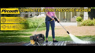 Pircaath Electric Pressure Washer  Key Features [upl. by Naillil]