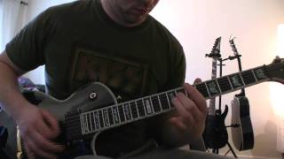 ESP LTD EC1000  Megadeth  Sin  Guitar Cover [upl. by Adella]