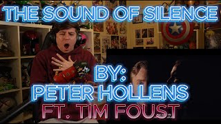 THIS WAS VOCAL PERFECTION Blind reaction to Peter Hollens  The Sound of Silence Ft Tim Foust [upl. by Mitchiner]