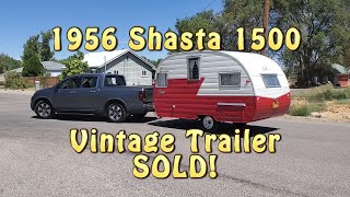 1956 Shasta Vintage Trailer Sold [upl. by Reinhold]