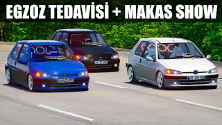 OTOBAN FARESİ İLE TRAFİKTE MAKAS  PEUGEOT 106 [upl. by Kellie]