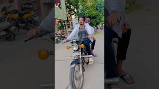 RX135 MODIFY CHEDAM AA❤️telugu teluguvlogs bike funny modification ytshorts rx100 shorts [upl. by Mcconnell689]