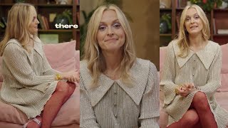 Fearne Cotton LegsThighs in Red TightsHeels  Fearne Cottons Happy Place Podcast 7122023 [upl. by Lachus]