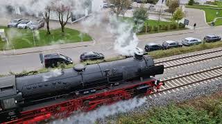 01 1104 mit Sonderzug nach Lindau in Immenstadt [upl. by Romilly]