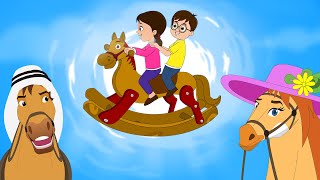 Lakdi Ki Kathi Kathi Pe Ghoda  Fun For Kids TV Hindi Nursery Rhymes [upl. by Horten]