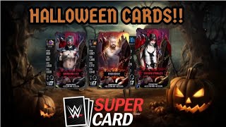 HOW TO GET THE NEW HALLOWEEN CARDS WWE SUPERCARD [upl. by Gratia516]