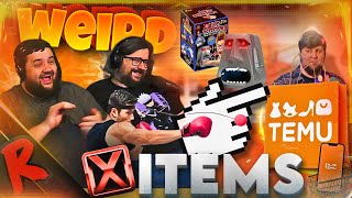 I Tried to Guess what the Weirdest TEMU Items Do  JonTronShow  RENEGADES REACT [upl. by Lohrman778]