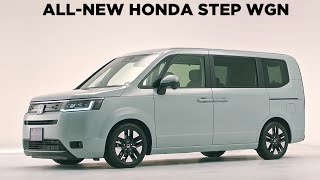 All New HONDA STEP WGN  Interior Exterior visual review [upl. by Mohammed934]