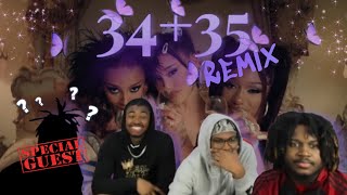 Ariana Grande  3435 Remix feat Doja Cat and Megan Thee Stallion Official Video REACTION [upl. by Concordia]