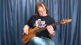 Veillette Minotaur High 5string Bass  Kyle Esposito [upl. by Hesper]