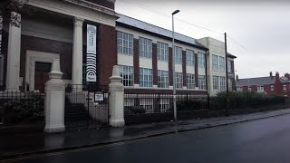 A Walk to the Blackpool Red Light Area in the Rain Palatine Road [upl. by Idnod]