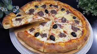 Non comprerai più la pizza dopo questo video Pizza fatta in casaimpasto veloce in 10 minuti [upl. by Behrens]