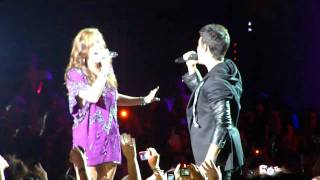 Joe Jonas amp Demi Lovato  Wouldnt Change A Thing  81710 [upl. by Andrey579]