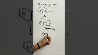 Phenol from Benzene  Benzene to Phenol Cumene to Phenol shorts [upl. by Jacquelynn]