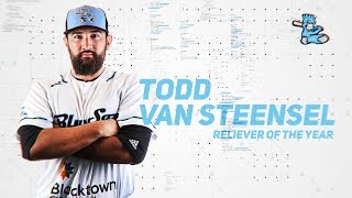 2019 Reliever of the Year Todd Van Steensel [upl. by Dennard174]