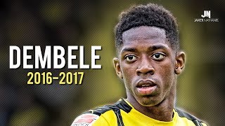 Ousmane Dembélé  Skills amp Goals 20162017 [upl. by Norramic289]