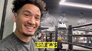 Adam Lopez calls out Shakur Stevenson Esnews boxing [upl. by Trembly336]