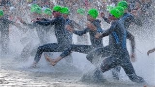 IRONMAN  Swim start  Départ de nage 2013 [upl. by Sansone]