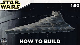 Imperial Star Destroyer  Minecraft Star Wars tutorial [upl. by Kone]