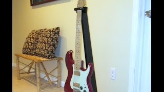 Build this Universal GuitarBass Stand for under 10 [upl. by Fein]