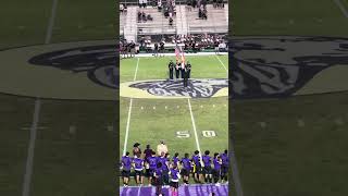 Okeechobee High School Homecoming football 🏈 game national anthem football homecoming anthem [upl. by Savior374]