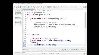 Final keyword in Java  Final Variables Methods Classes Arrays  Demo [upl. by Nim139]