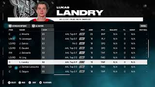 NHL 25 Gatineau Olympiques Overall Player Ratings [upl. by Trev]