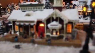 Thomas Kinkade Christmas Village [upl. by Deena758]