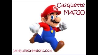 Casquette Mario 1re partie pour droitiers crochet mario crochettutorial [upl. by Andrey]