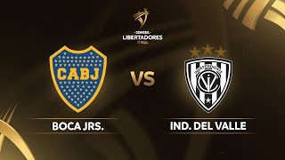 TRANSMISIÓN EN VIVO BOCA JRS VS INDEPENDIENTE DEL VALLE  FINAL CONMEBOL LIBERTADORES SUB20 [upl. by Assenej]