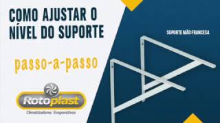 Como ajustar o nível do suporte Rotoplast [upl. by Enyawud]