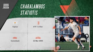 🇨🇾 Charalambos Statiotis  Indiana Tech  Centerback Highlights [upl. by Aluor]