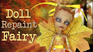 Gorgeous autumn fairy doll custom [upl. by Bullard]