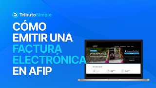 ¿Cómo emitir una factura electrónica en AFIP Monotributo [upl. by Llirrehs]