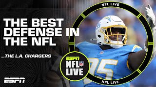 Breaking down THE BEST DEFENSE in the NFL Chargers ⚡️🔥  NFL Live [upl. by Ennasus]